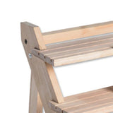 3-Layer Jewelry Display Tray Solid Wood Holder