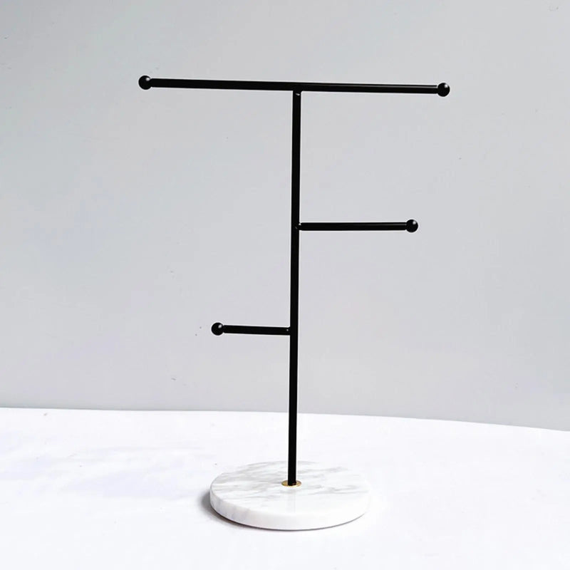 3 Layer Necklace Rack Organizer Standing Holder Display