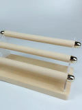 Acrylic Suede Ring Storage Display Rack Jewelry Organizer