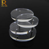 3-Layer Clear Acrylic Jewelry Display Stand Necklace Earring Ring Organizer