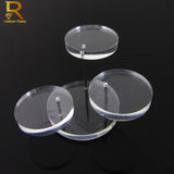 3-Layer Clear Acrylic Jewelry Display Stand Necklace Earring Ring Organizer