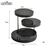 Clear Acrylic Jewelry Display Stand Necklace Earring Rack Counter Display
