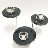 3-Layer Acrylic Jewelry Display Stand Organizer