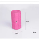 3 Layers Jewelry Boxes Display Cylinder Organizer Flannel Round Portable