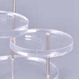 Acrylic Stainless Steel Jewelry Display Stand