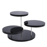3-Layer Round Acrylic Jewelry Display Stand
