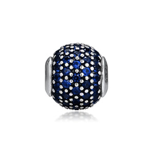 925 Sterling Silver Strength Charm for 3mm Bracelets - Silver Jewelry