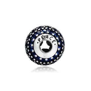 925 Sterling Silver Strength Charm for 3mm Bracelets - Silver Jewelry