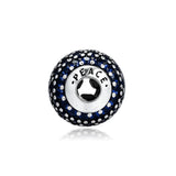 925 Sterling Silver Strength Charm for 3mm Bracelets - Silver Jewelry