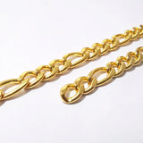 3m Golden Stainless Steel Link Chain DIY Jewelry 7mm Wide Bulk