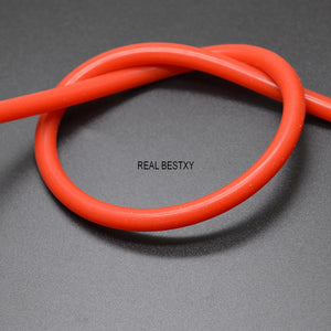 3m 6mm Solid Silicone Rubber Seal Strip Round Oring Line Cord