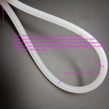 3m 6mm Solid Silicone Rubber Seal Strip Round Oring Line Cord