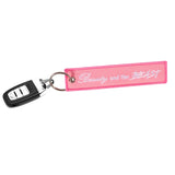 Beauty and Beast Motorcycle Keychain Pink Key Chians