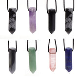 3 PC/Set Point Wand Pendulum Natural Stone Amethyst Opal Crystal
