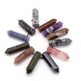 3 PC/Set Point Wand Pendulum Natural Stone Amethyst Opal Crystal