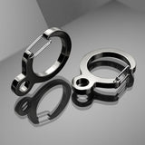 3 PCS 304 Stainless Steel Key Ring Outdoor Hook Backpack Spring Waist Buckle