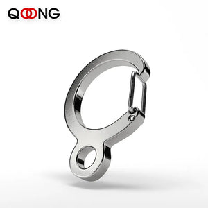 3 PCS 304 Stainless Steel Key Ring Outdoor Hook Backpack Spring Waist Buckle