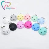 3 PCS Candy Pacifier Clips Silicone Baby Pendants