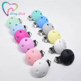 3 PCS Candy Pacifier Clips Silicone Baby Pendants