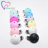 3 PCS Candy Pacifier Clips Silicone Baby Pendants
