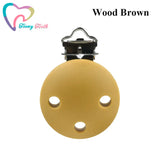 3 PCS Candy Pacifier Clips Silicone Baby Pendants