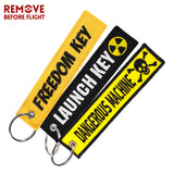3 PCS Racing Keyring Tags Motorcycle Keytags Launch Keychain Auto Car Drift