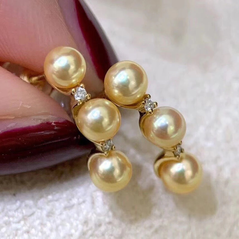 925 Silver Earring Mountings for Pearls Beads Jade Crystal