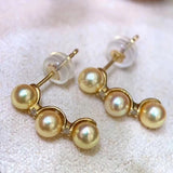 925 Silver Earring Mountings for Pearls Beads Jade Crystal