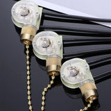 3 Pack Ceiling Fan Light Replacement Chains - 2 Fan Chain for Ceiling Fan