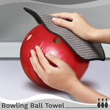 (3-Pack) Microfiber Bowling Ball Towel - 8x8 Shammy Pad