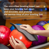 (3-Pack) Microfiber Bowling Ball Towel - 8x8 Shammy Pad