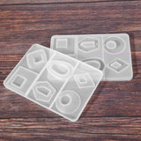 Earring Resin Molds Set with Stud Earring Silicone Molds and Accessories