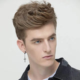 3 Pairs Magnetic Stud Earrings for Men Stainless Steel Magnet Earrings Mens