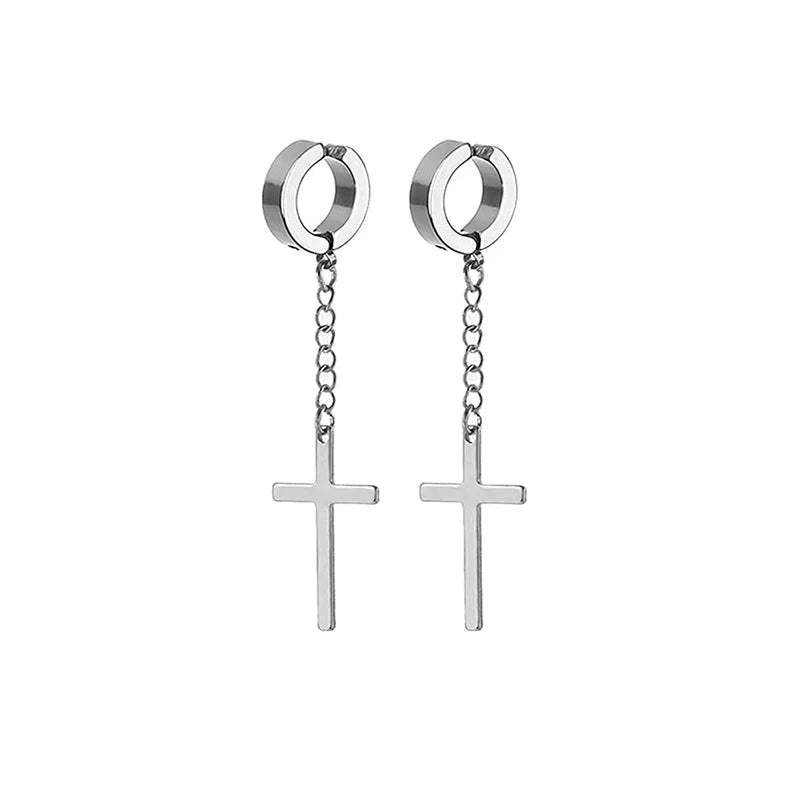 3 Pairs Magnetic Stud Earrings for Men Stainless Steel Magnet Earrings Mens