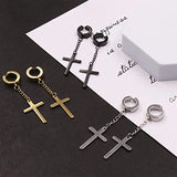 3 Pairs Magnetic Stud Earrings for Men Stainless Steel Magnet Earrings Mens