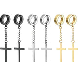 3 Pairs Magnetic Stud Earrings for Men Stainless Steel Magnet Earrings Mens