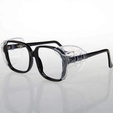3 Pairs Safety Glasses Side Slip On Clear Side Small-Medium Fit