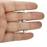 3 Pairs Magnetic Zircon Unpierced Earrings 6MM JKC