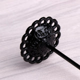 3 Pcs Alloy Earrings Display Stand Jewelry Holder