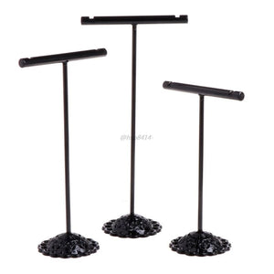 3 Pcs Alloy Earrings Display Stand Jewelry Holder