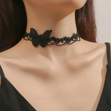 3 Pcs Lace Choker Necklace Adjustable Sweet Collar Necklace