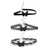 3 Pcs Lace Choker Necklace Adjustable Sweet Collar Necklace