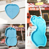 3 Pcs Sexy Women Body Keychain Silicone Mould DIY Crafts Jewelry Casting Tools
