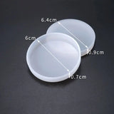 3 Pcs Crystal Epoxy Mold DIY Mirror Silicone Mould