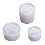 3 Pcs Flower Pot Epoxy Resin Mold Jewelry Storage Box Cup Casting Silicone Mould