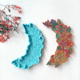 3 Pcs Flower Coaster Resin Mold DIY Crafts Home Decoration Tool