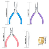 3-Pc Jewelry Making Pliers Set for Beading Repair