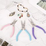 3-Pc Jewelry Pliers Kit for Repairs and Making with Round Nose and Wire Chain