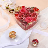 3-Pc Large Resin Molds Set - Square/Hexagon/Heart Bookends & Round Epoxy Molds