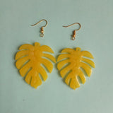 3 Pcs Leaves Earrings Resin Mold Necklace Silicone Mould